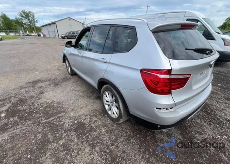 2015 BMW X3 xDrive28I from USA, damaged, VIN 5UXWX9C52F0D54937